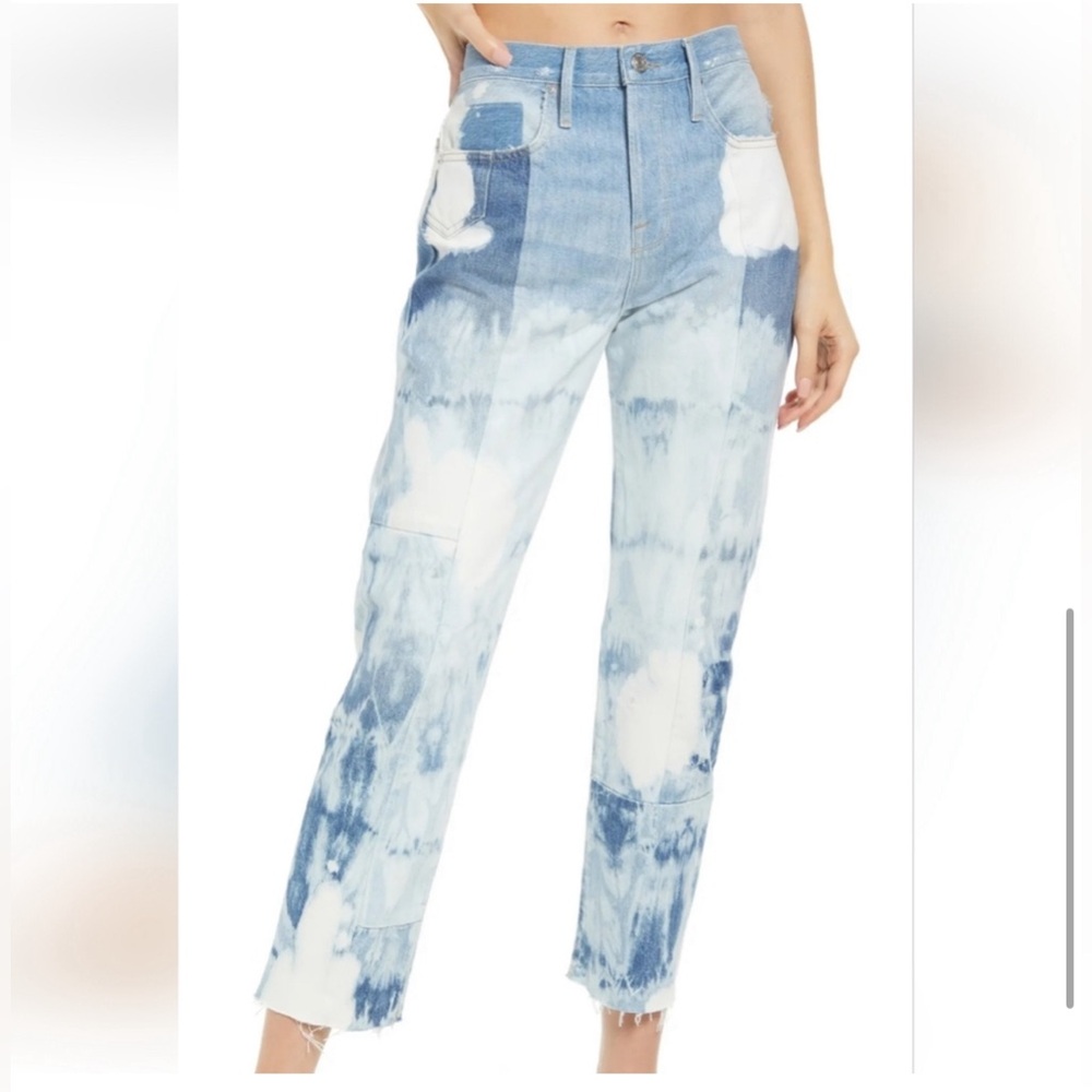 FRAME patchwork-design denim jeans size 26